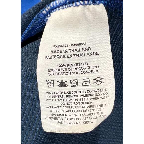 Nike Boise State Broncos Blue Quarter Zip Pullover Sweater Jacket Size Small - Picture 4 of 4